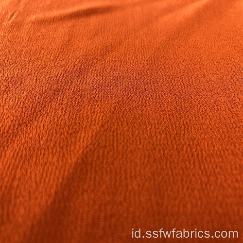 Warna Cerah Kualitas Tinggi Crepe 100% Rayon Fabric